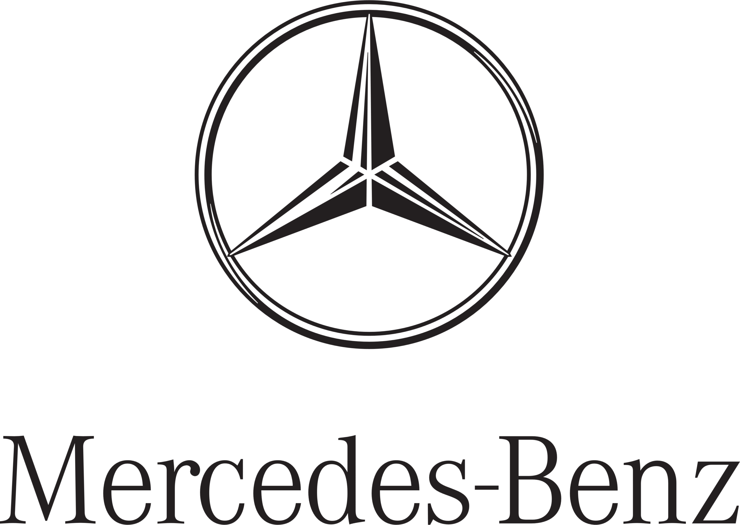 Mercedes Benz logo transparent
